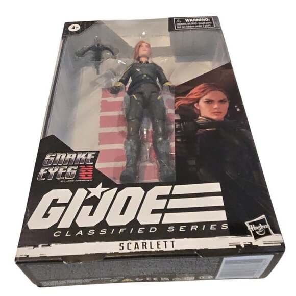 Hasbro GI Joe Classified Series Snake Eyes Scarlett 6" Action Figure NEW - Picture 2 of 5